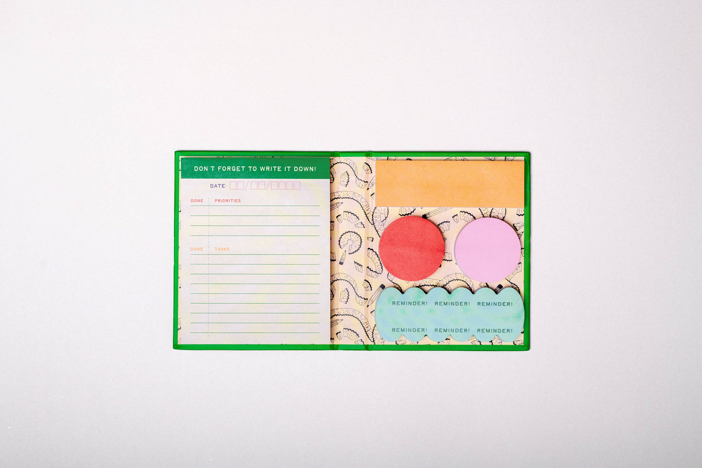 Sticky Note Folio, Sticky Notes