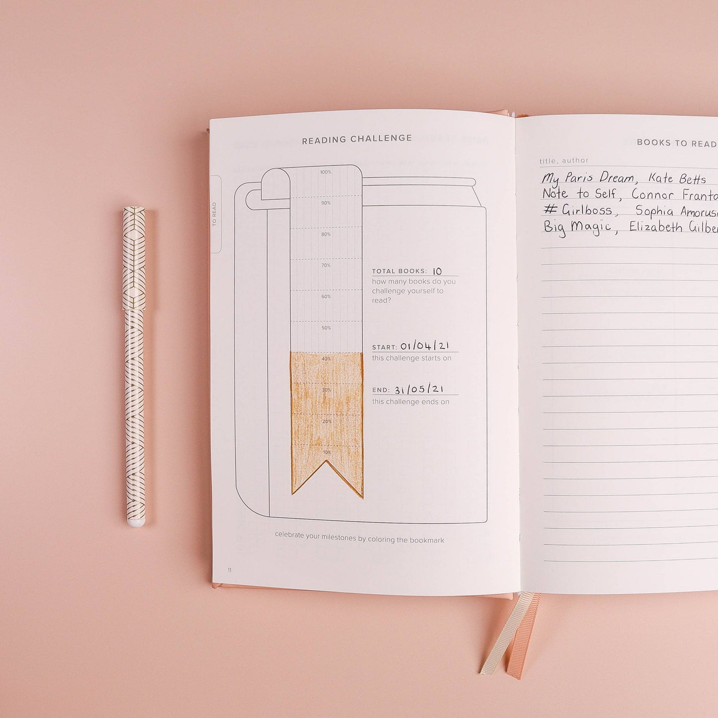 Reading Journal (Avid Reader)