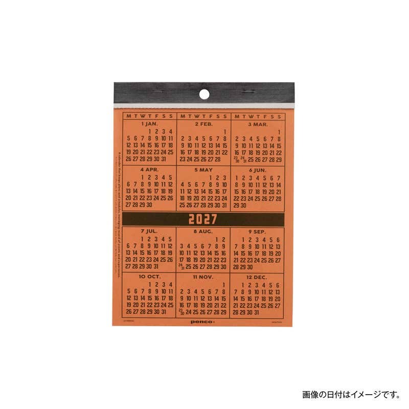 2027 Calendar (Penco) / A5