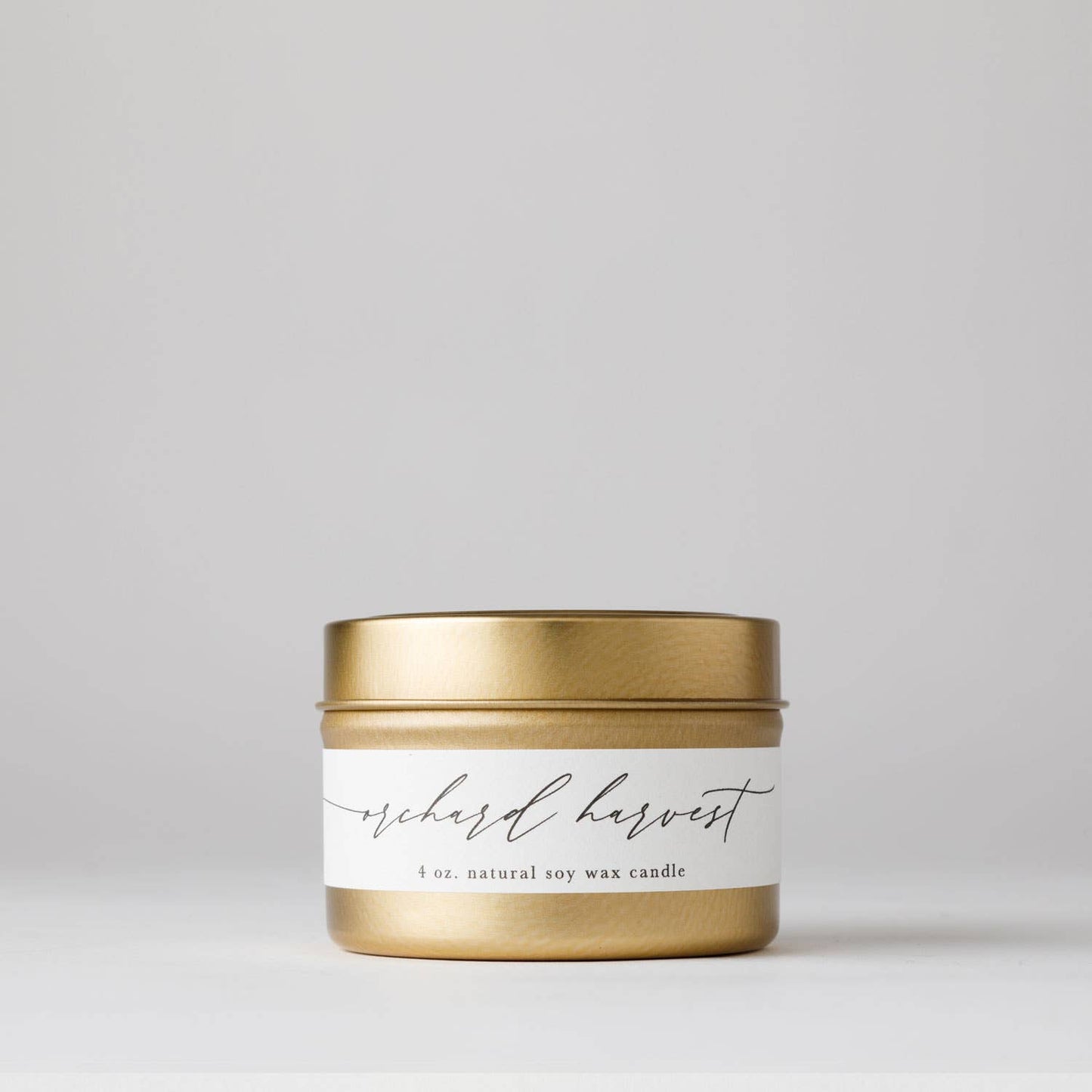 Orchard Harvest : Tin Soy Candle ( Holiday Winter Christmas