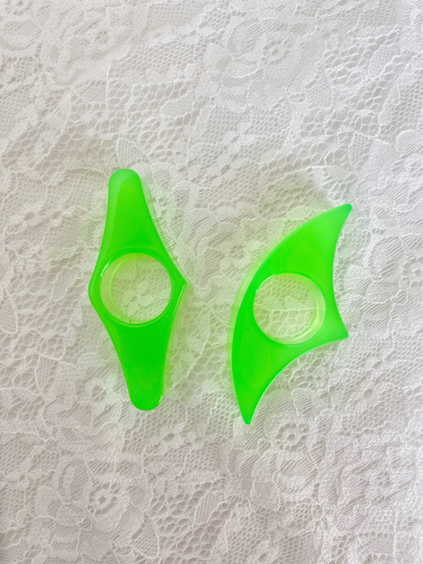 Neon Green Book Holder