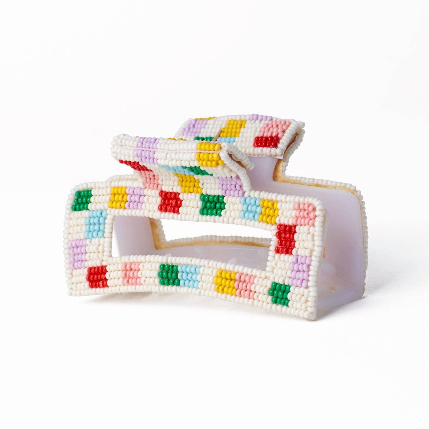 Lola Multi-Color Checked Claw Light-Check Wholesale