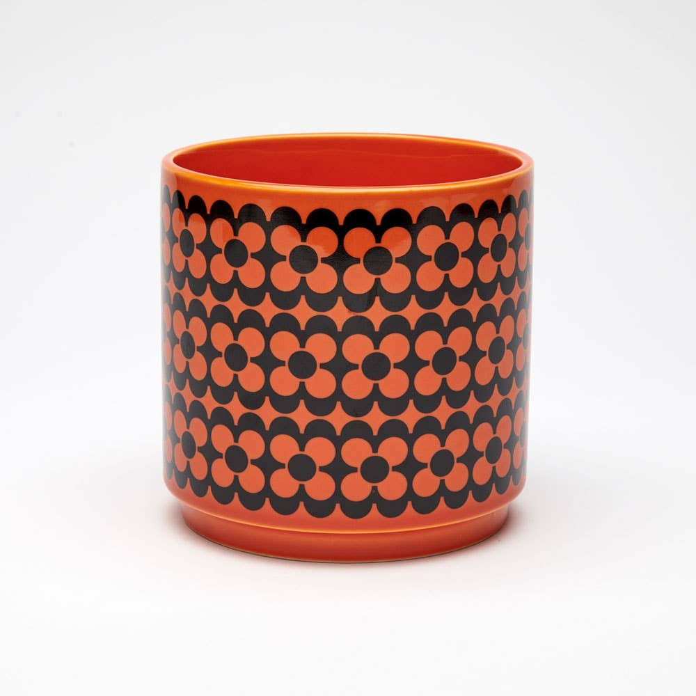 Magpie Hornsea Medium Plant Pot | Repeat Flower