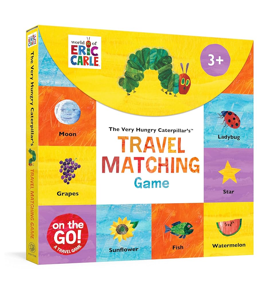 The Very Hungry Caterpillar's Travel Matching Game: A Matching Activity for Kids on the Go! cover image