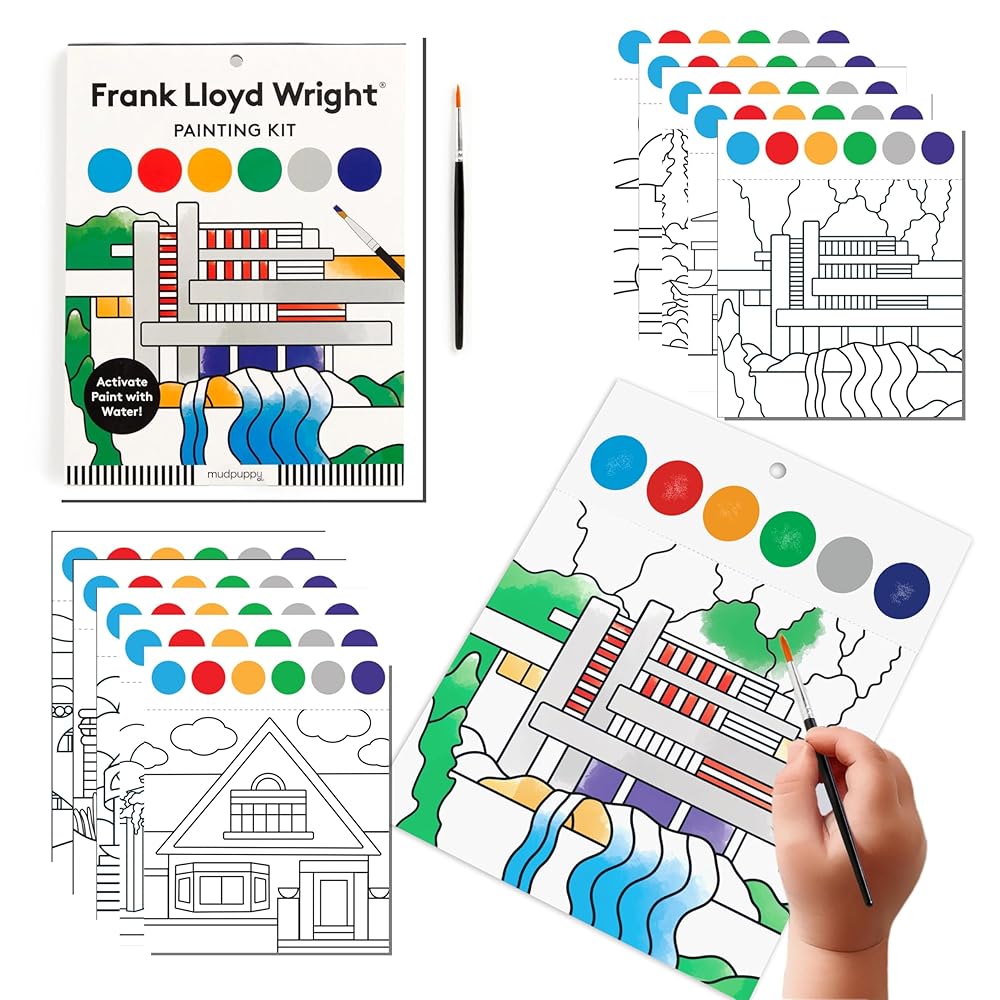 Frank Lloyd Wright Painting Kit cover image