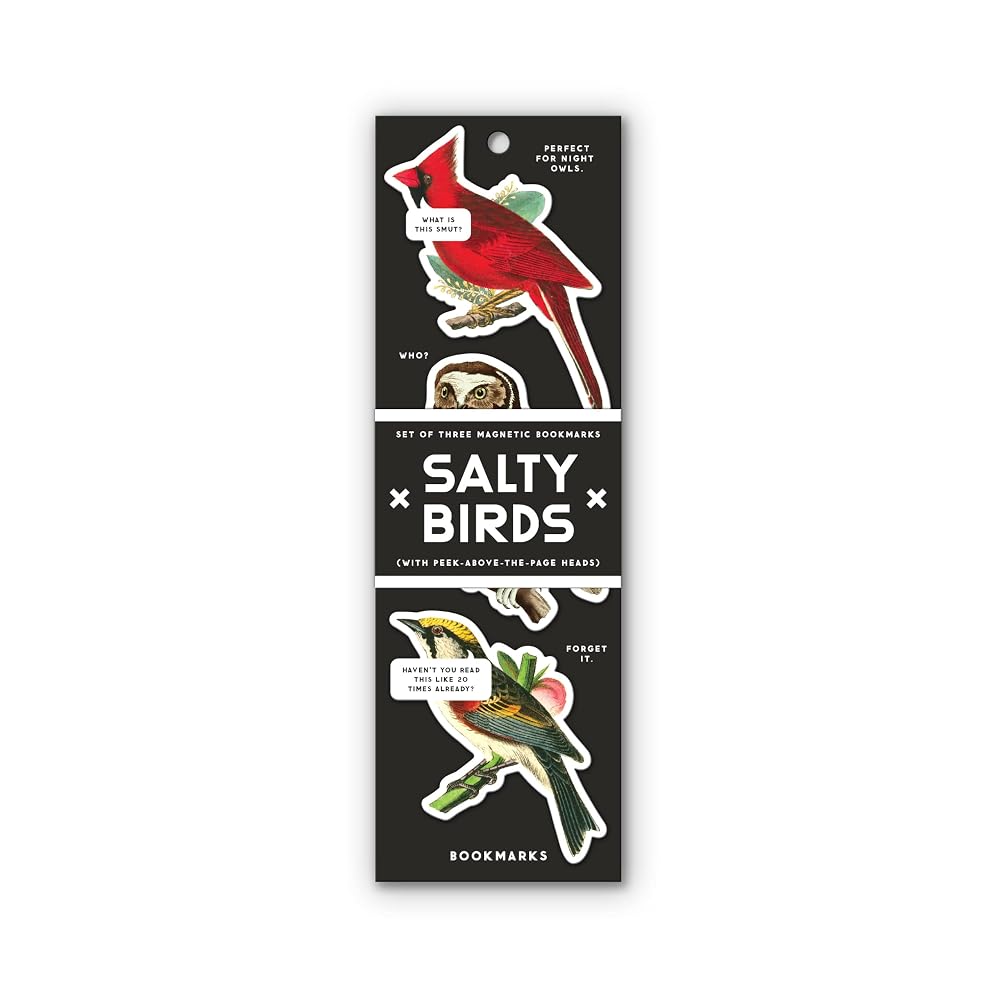 Salty Birds Magnetic Bookmark Set cover image