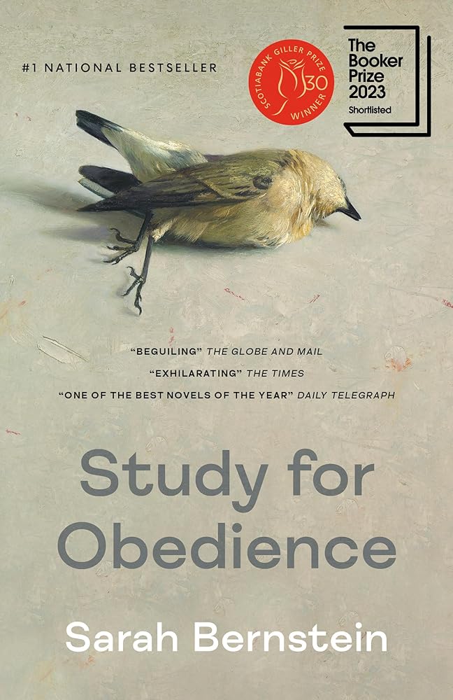 Study for Obedience: A novel cover image