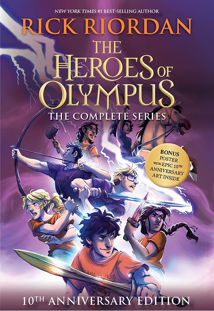 Heroes of Olympus Paperback Boxed Set, The-10th Anniversary Edition (The Heroes of Olympus) cover image