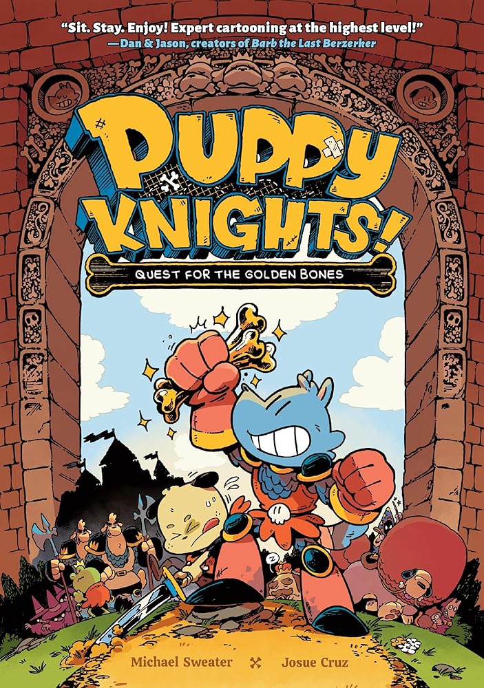 The Puppy Knights: Quest for the Golden Bones cover image