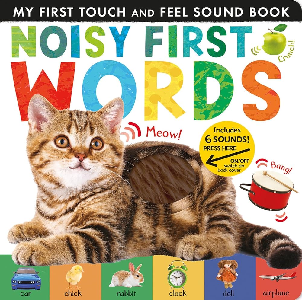 Noisy First Words: Includes 6 Sounds and an On/Off Switch on the Back Cover! (My First) cover image