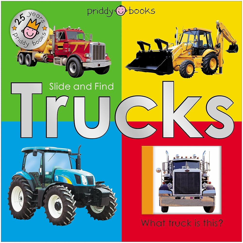 Slide & Find Trucks (25th Anniversary Edition) (Slide and Find) cover image