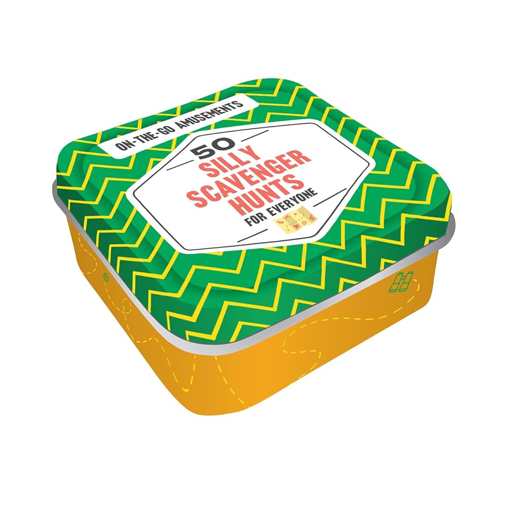 On-the-Go Amusements: 50 Silly Scavenger Hunts for Everyone cover image