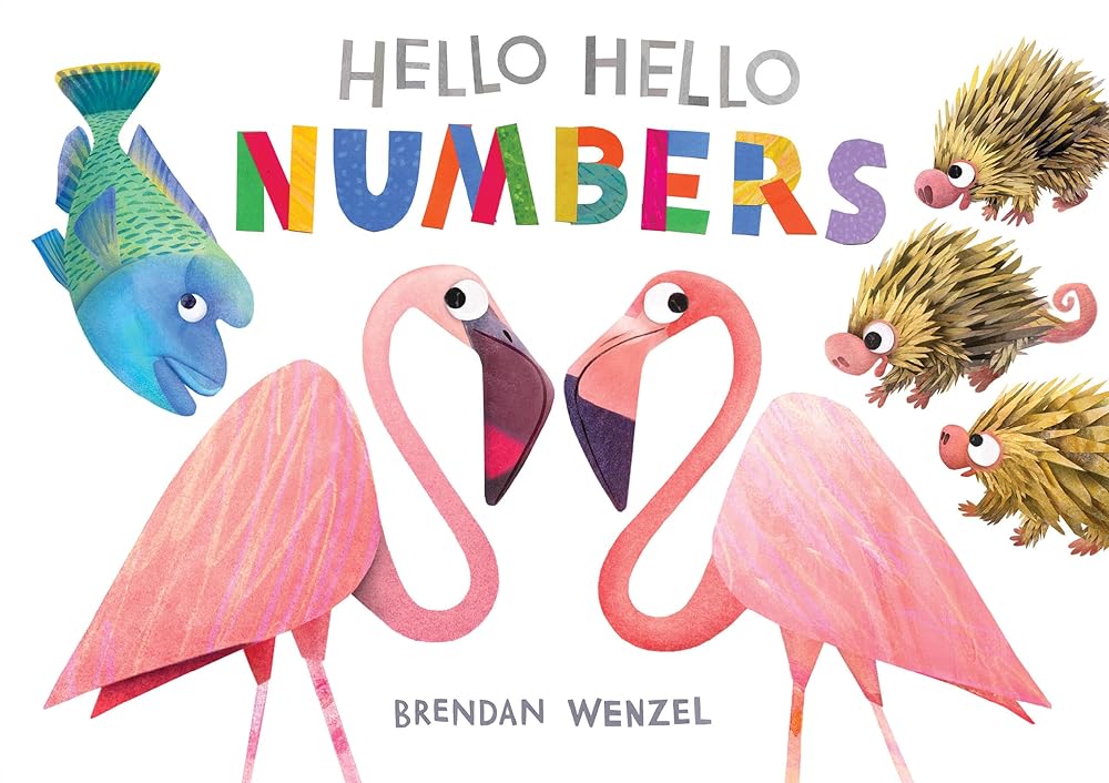 Hello Hello Numbers (Brendan Wenzel) cover image