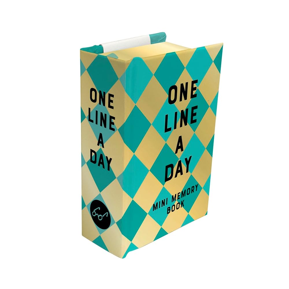 Mint Diamond Mini One Line a Day: A One-Year Memory Book cover image