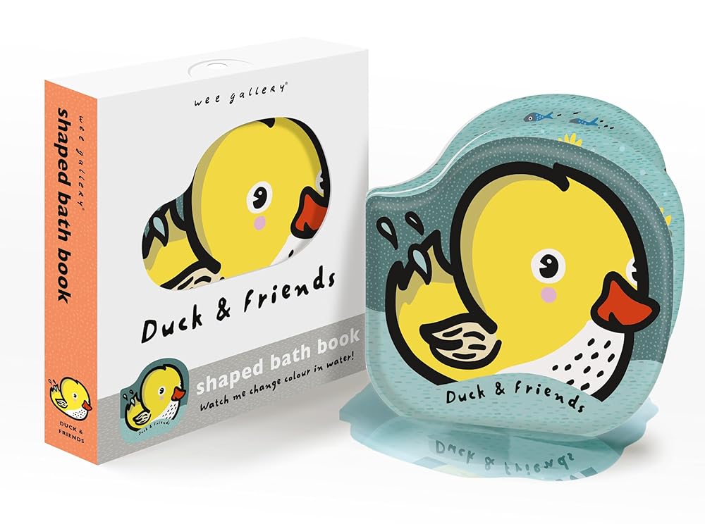 Duck & Friends: Watch me change color in water! (Wee Gallery Shaped Bath Books) cover image