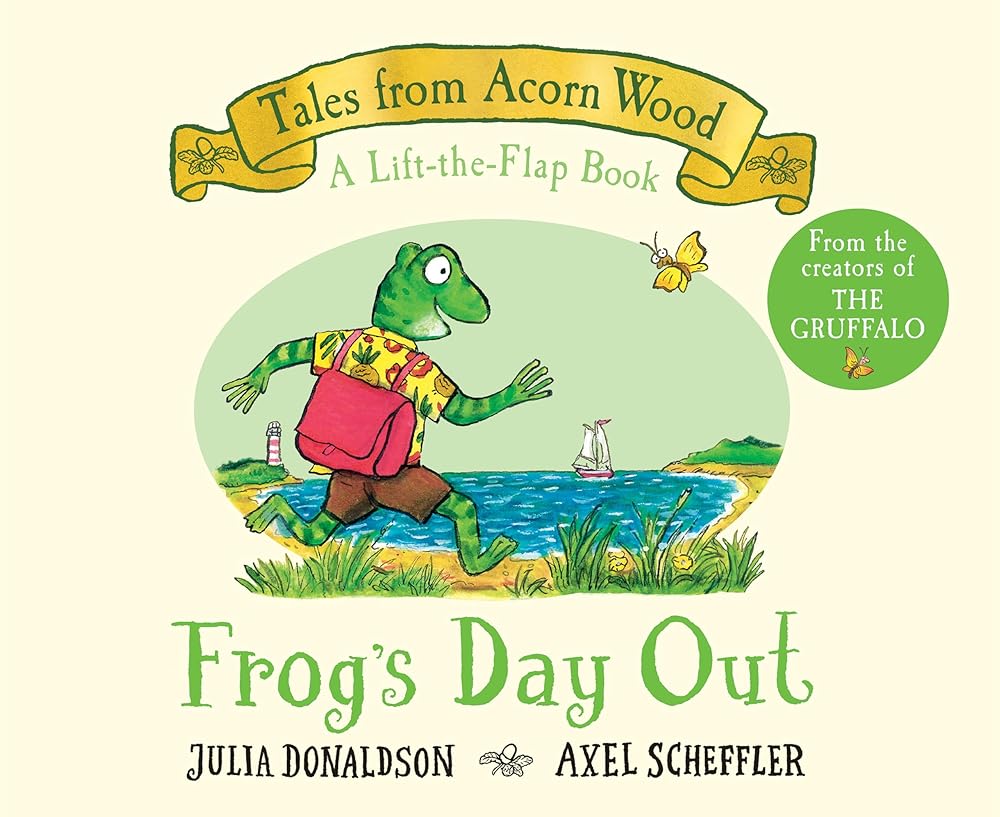 Frog's Day Out (A Lift-the-Flap Book) (Tales from Acorn Wood) cover image