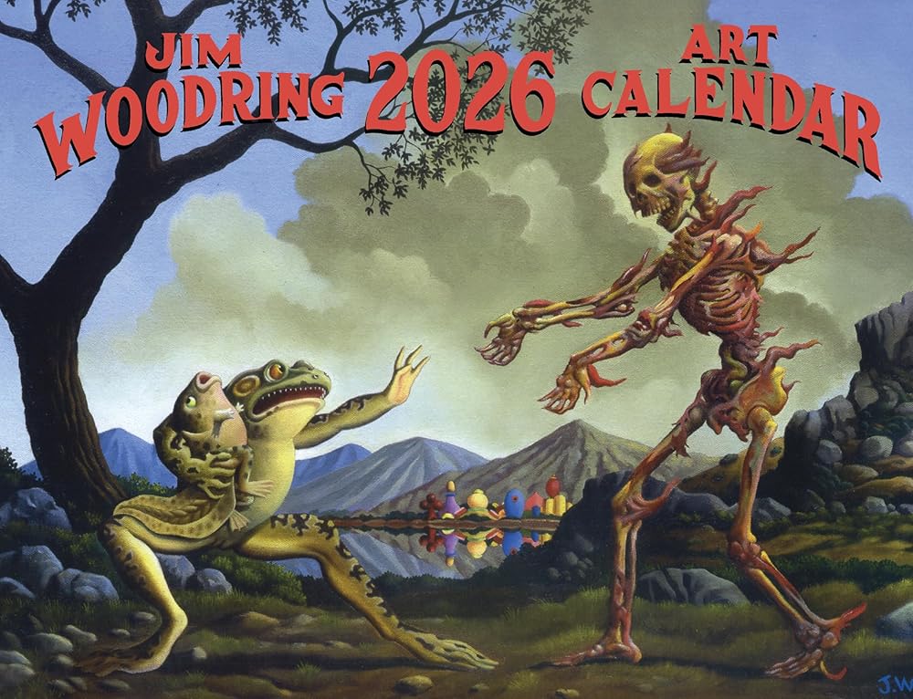 Jim Woodring 2026 Art Calendar cover image