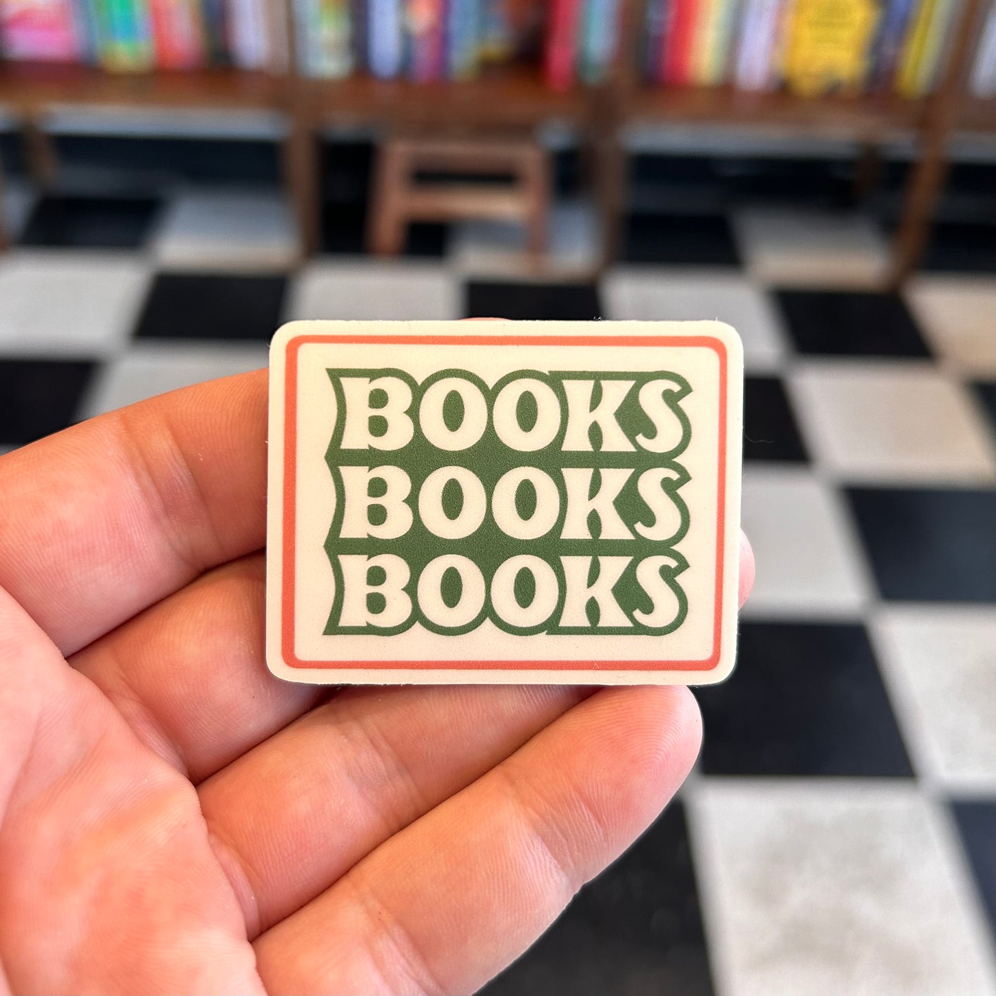Books Books Books Sticker