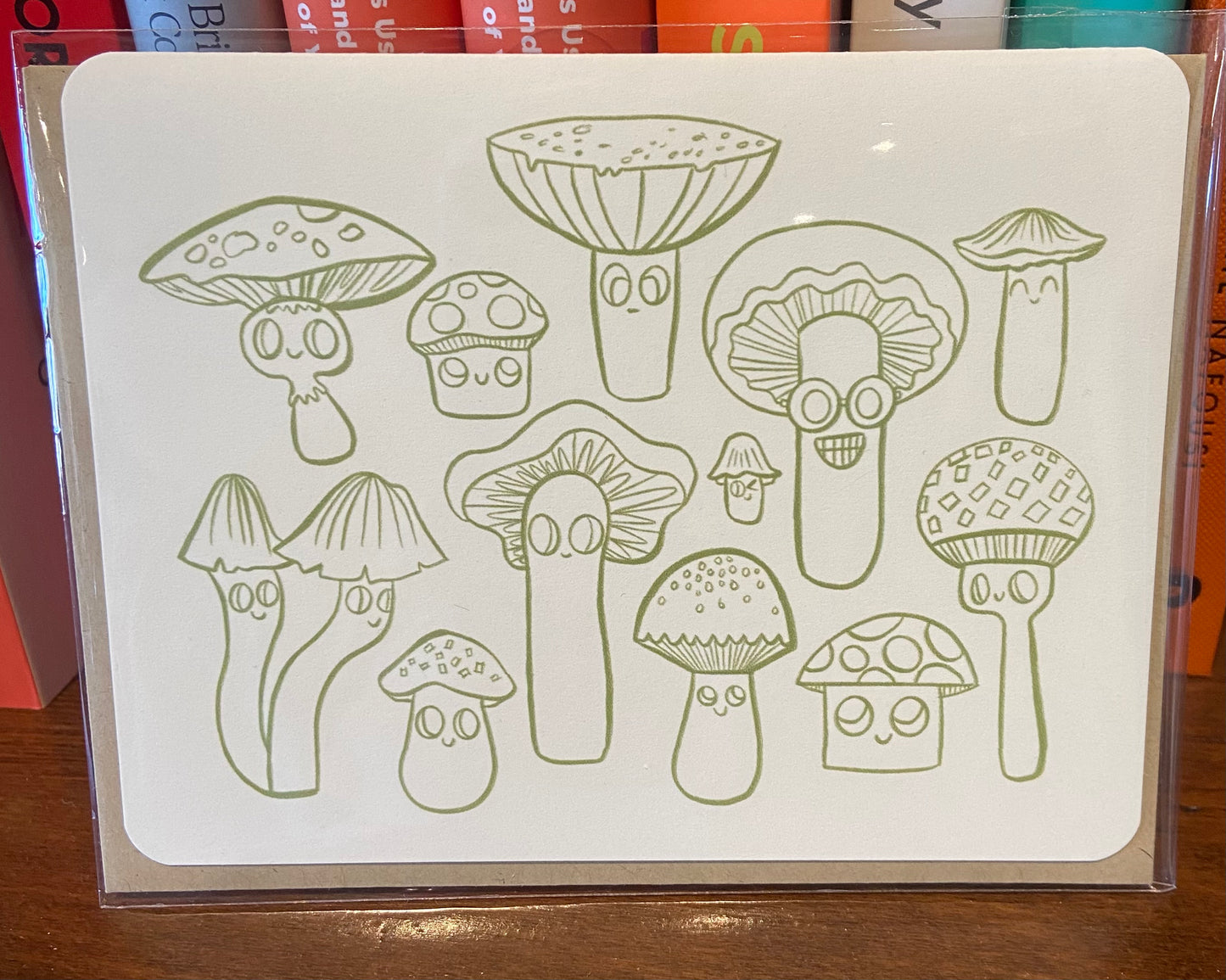Mushroom People Card