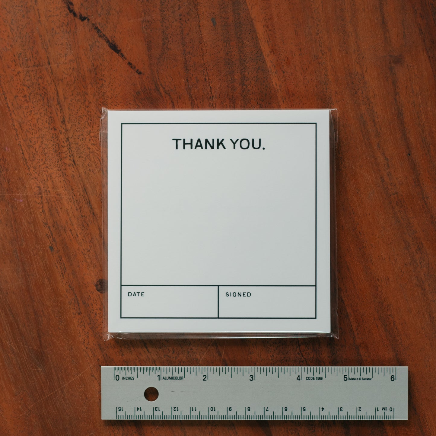 Thank You Note Cards (Pack of 6)