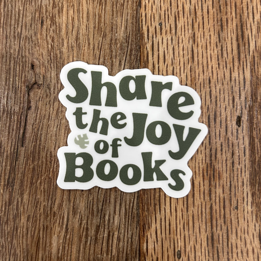 Share the Joy of Books Sticker
