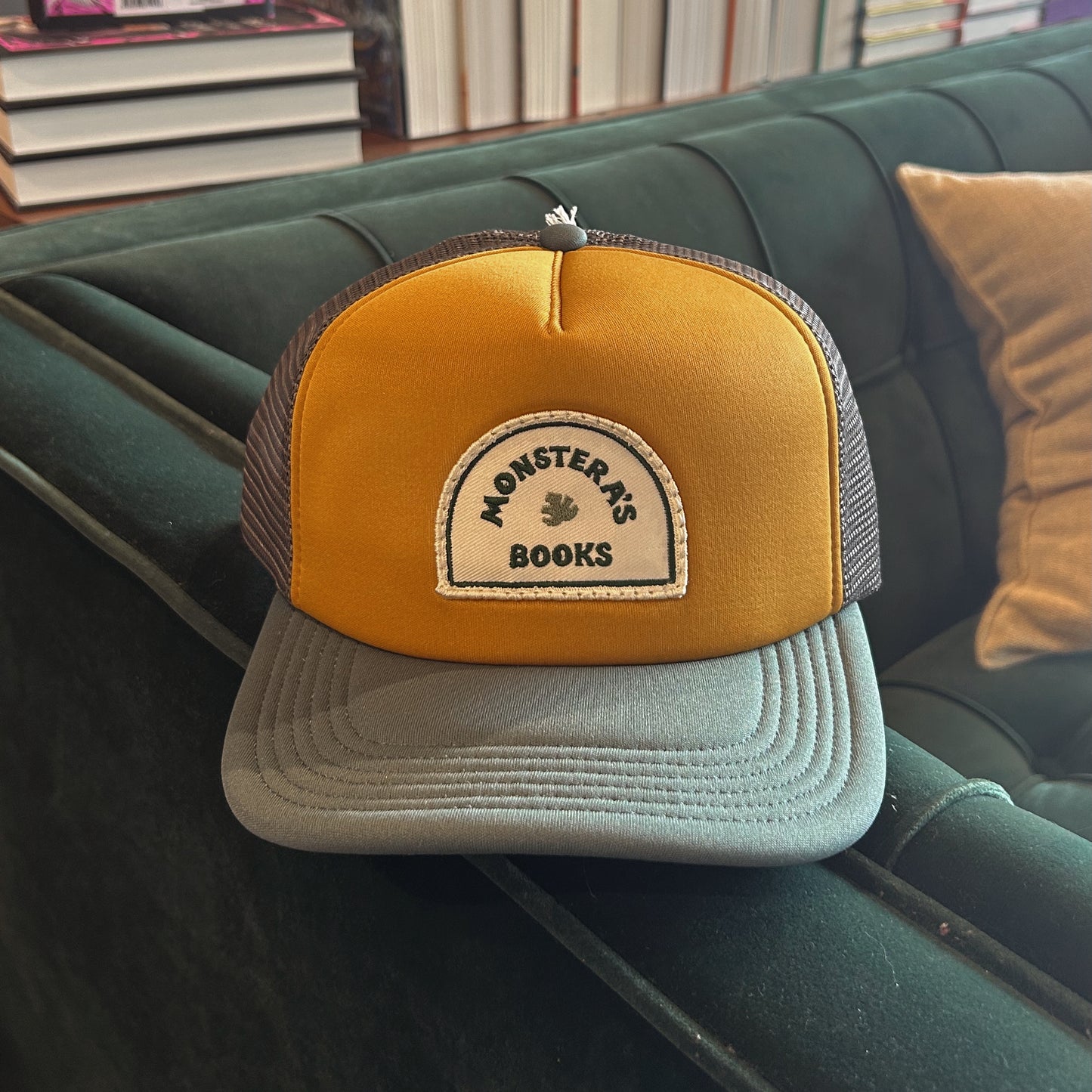 Monstera's Books Trucker Hat