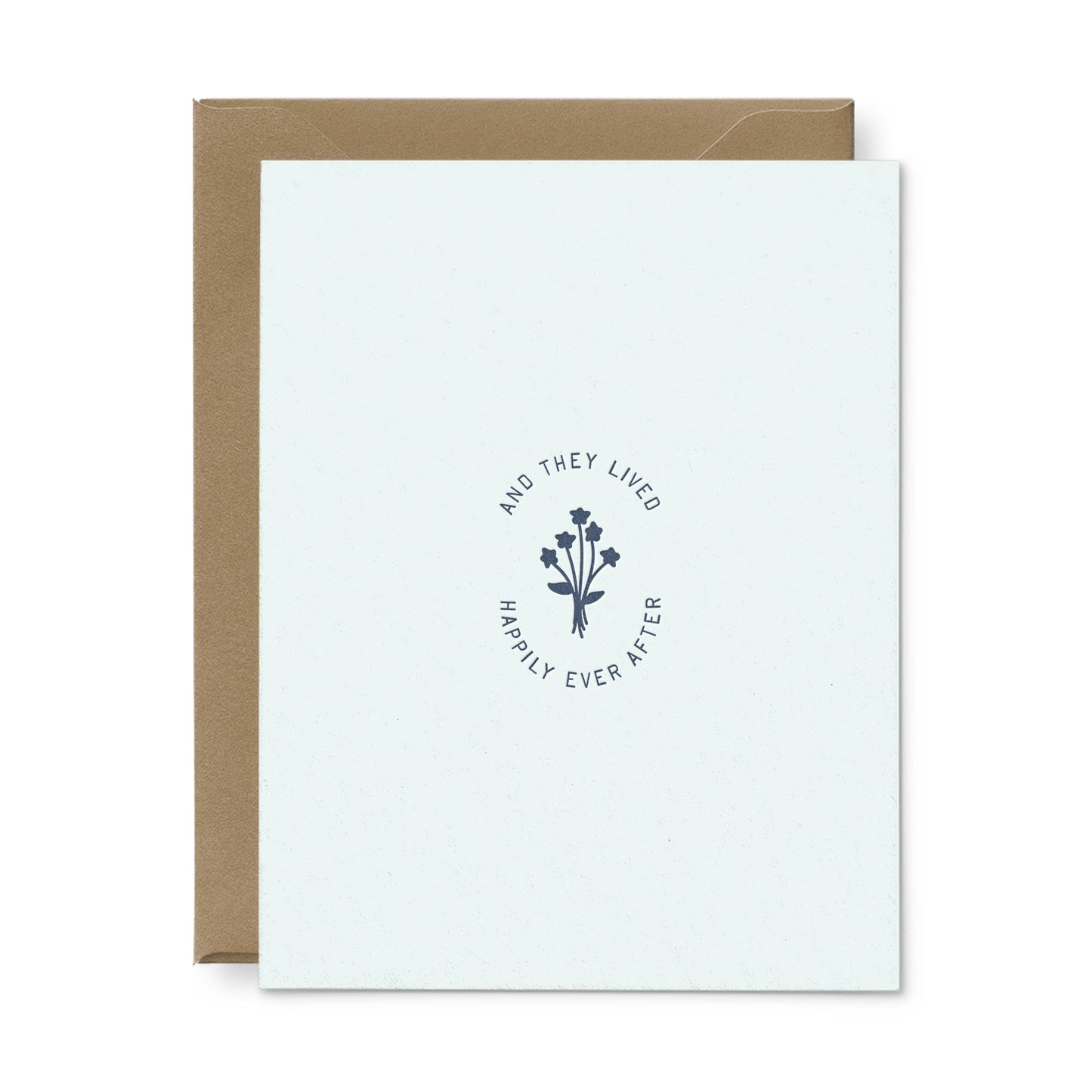 Happily Ever After Wedding Greeting Card