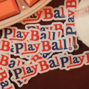 Play Ball! Sticker