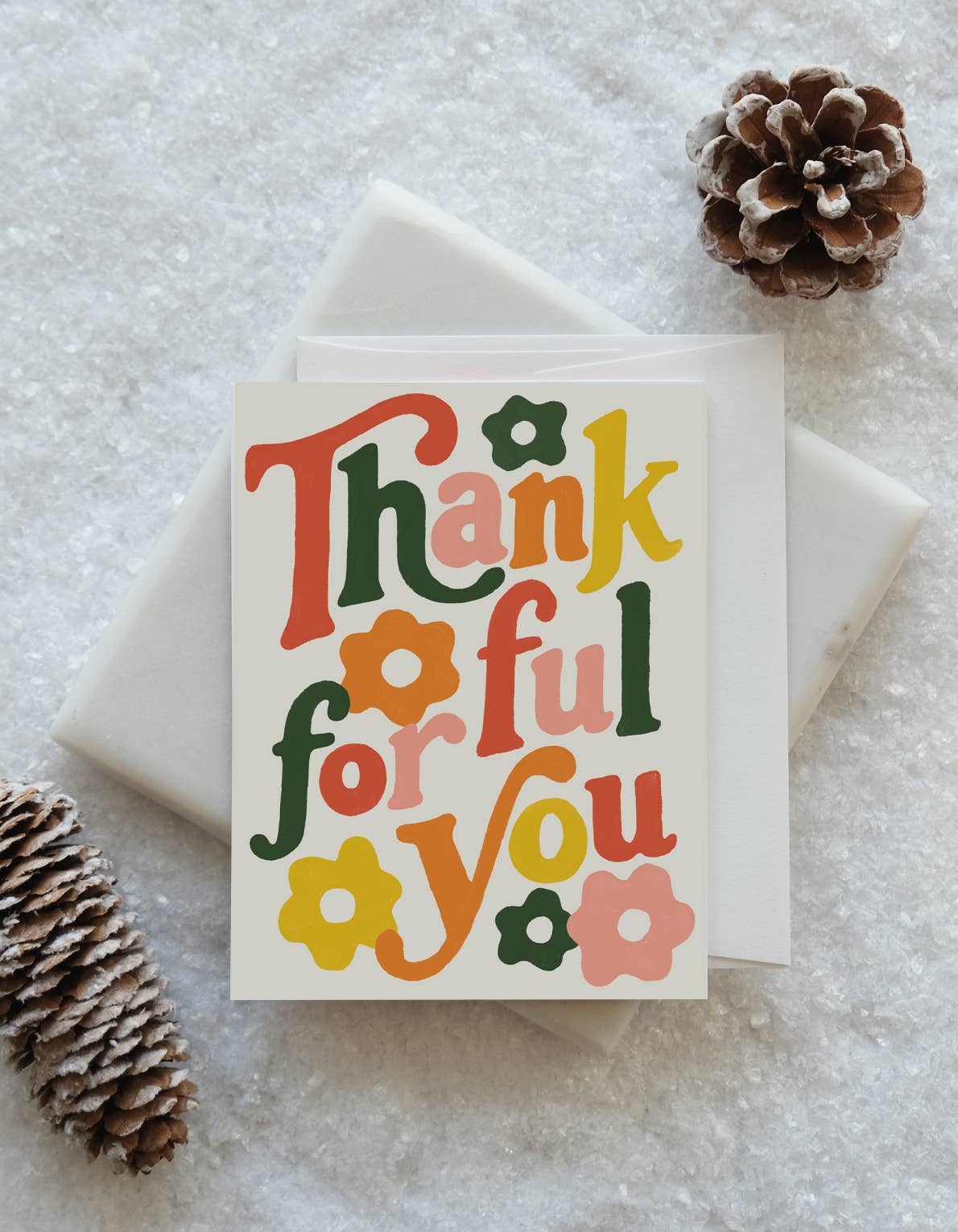 Thankful Daisies Greeting Card