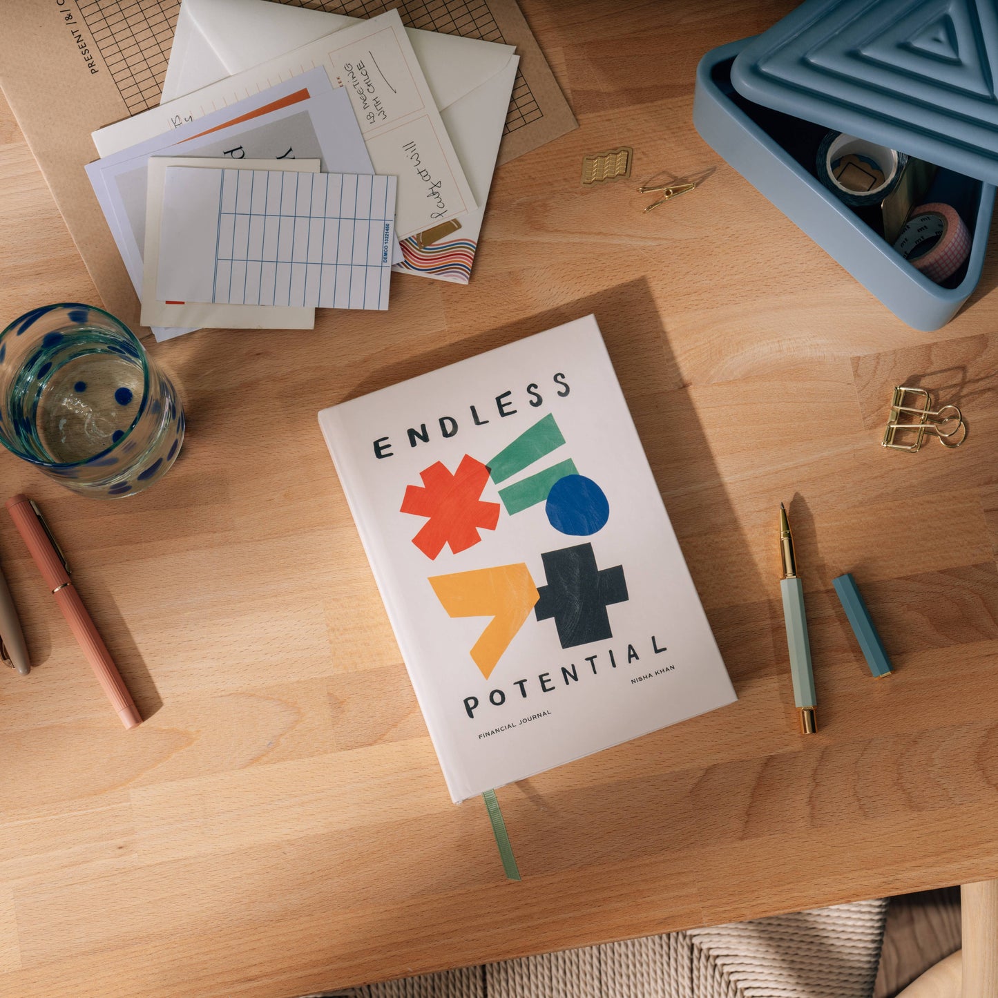 Guided Finance Planner, A5 Hardcover - Endless Potential