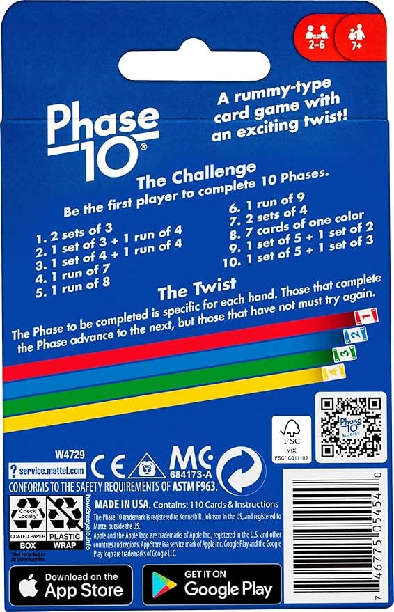 PHASE 10® Card Game