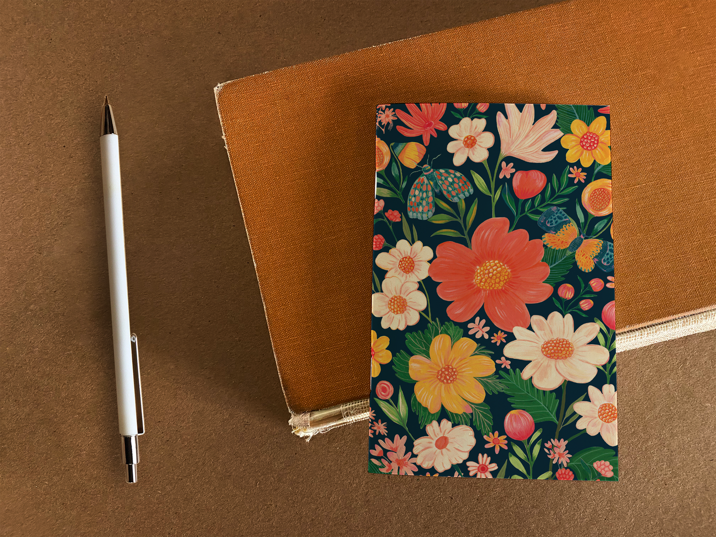 A Beautiful Garden Soft Touch Layflat Notebook | LFC2210L