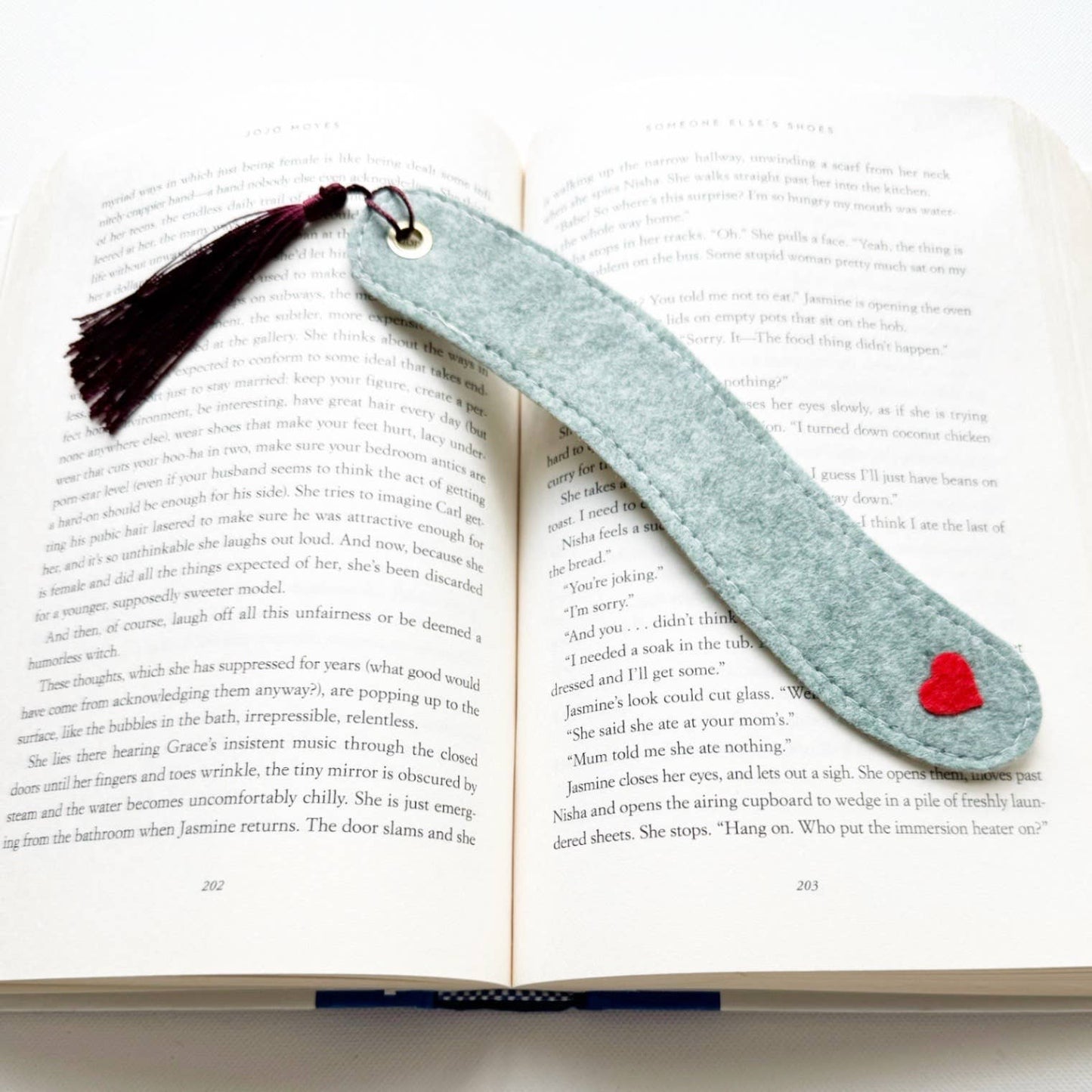 Book Worm Bookmark
