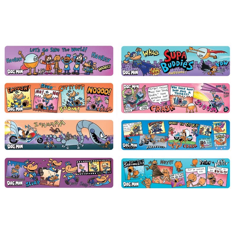 DOG MAN BOOKMARKS 36/PACK