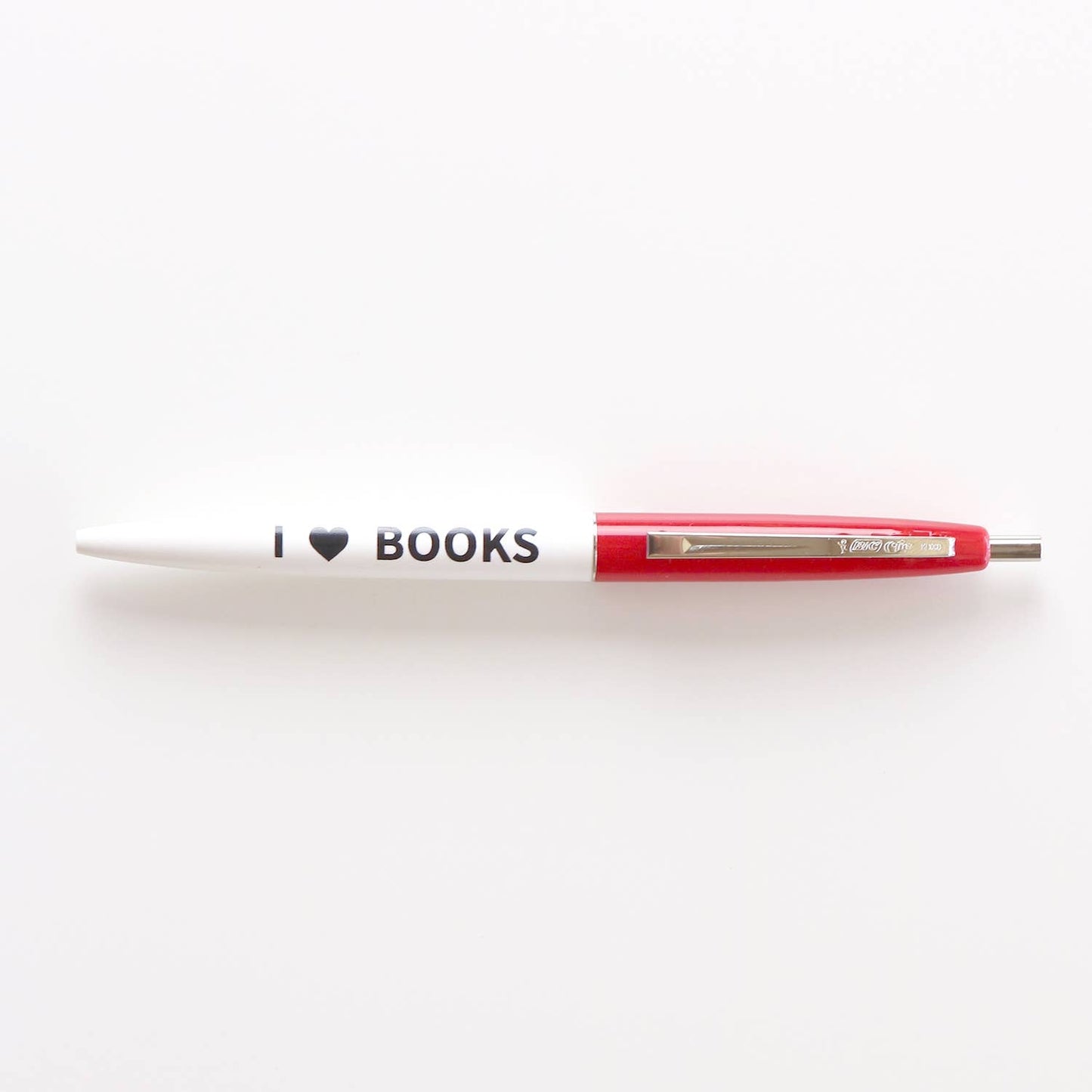 Red - I "Heart" Books Pen
