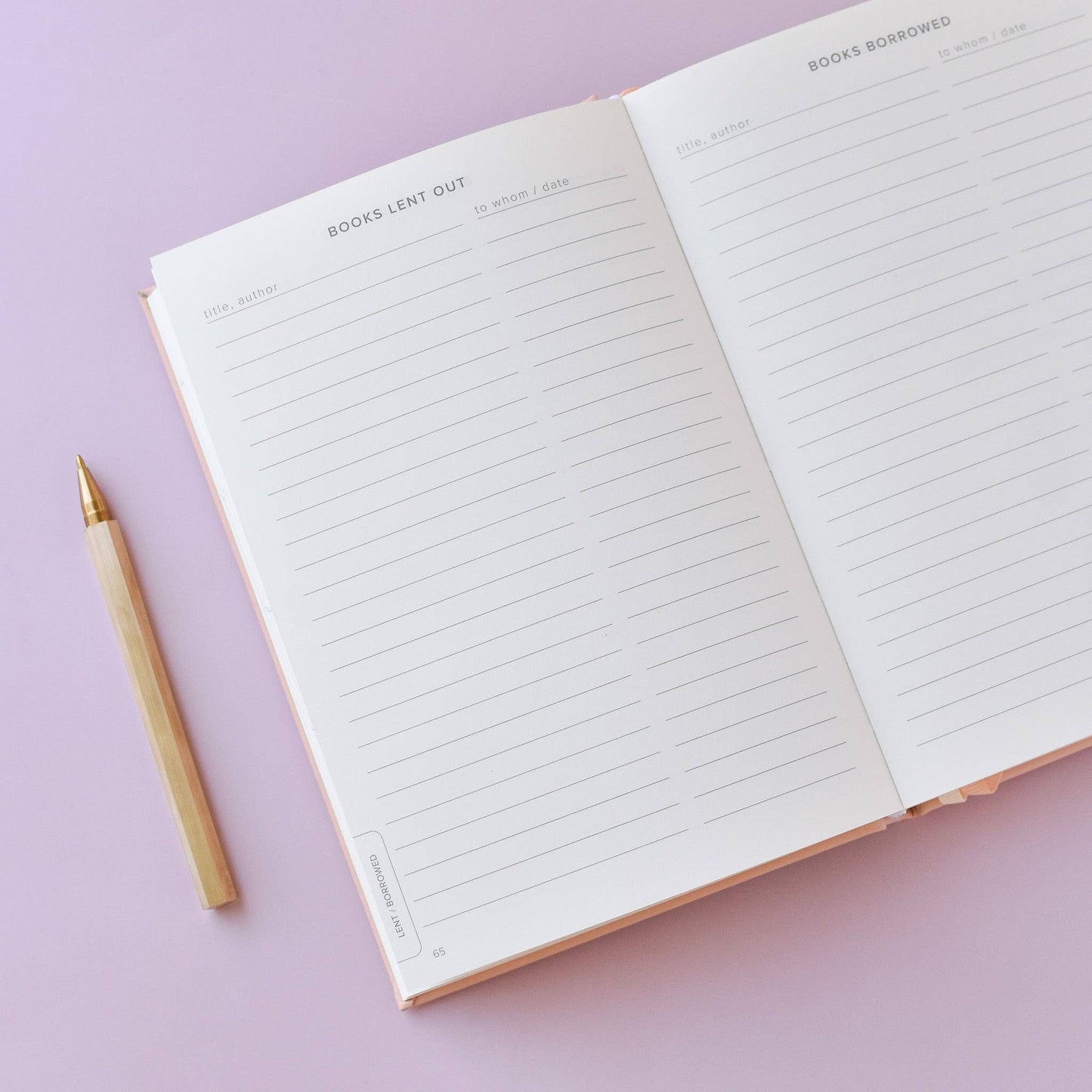 Reading Journal (Avid Reader)