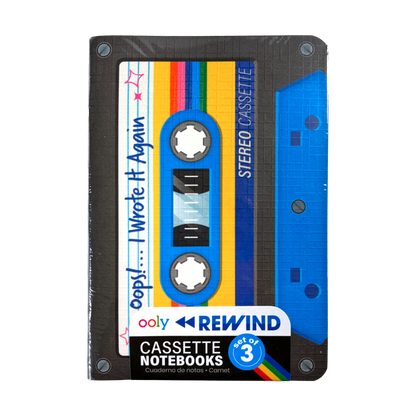 Rewind Retro Mini Notebooks - Set of 3