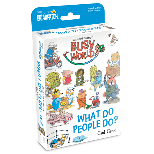Richard Scarry What Do People Do? Card Game