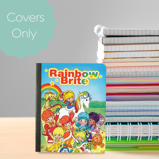 Rainbow & Friends-Mini Composition Notebook Cover