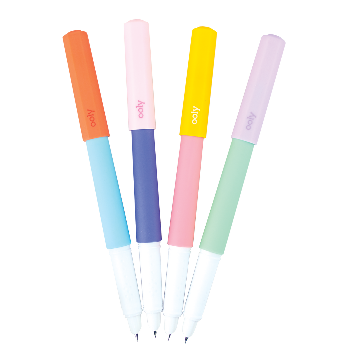 Fab Fountain Pens - Black Ink - Set of 4