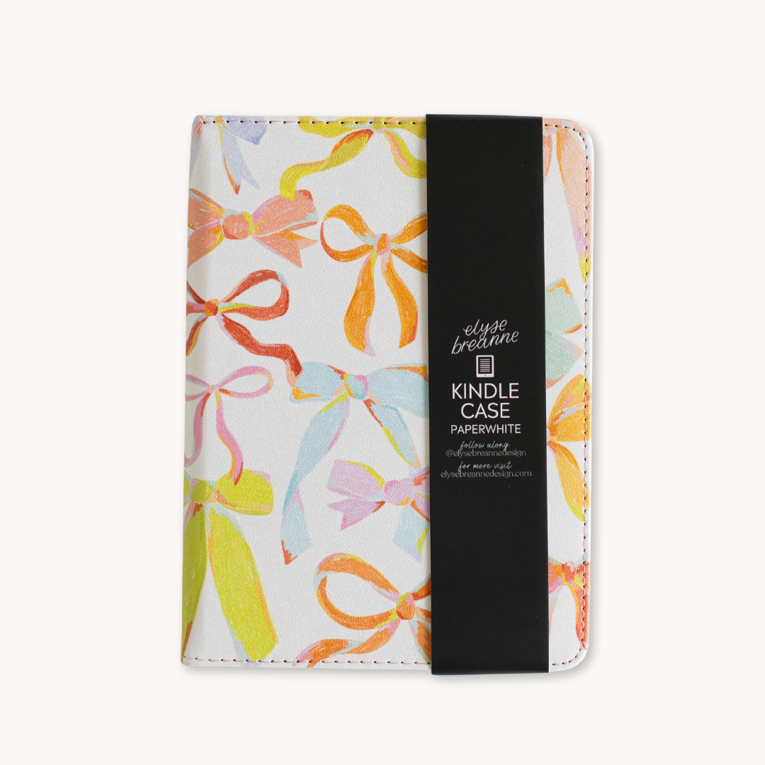 Rainbow Bows Kindle Case | Bookish & Reading