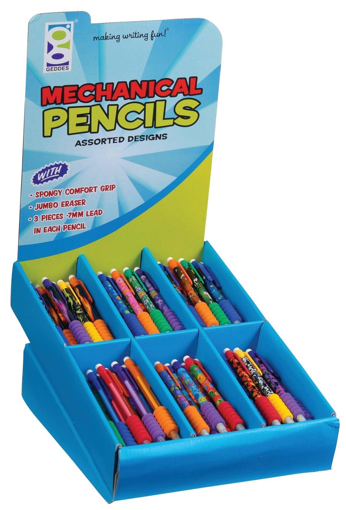 0.7 MM MECHANICAL PENCIL SUPER ASSORTMENT   120/DS