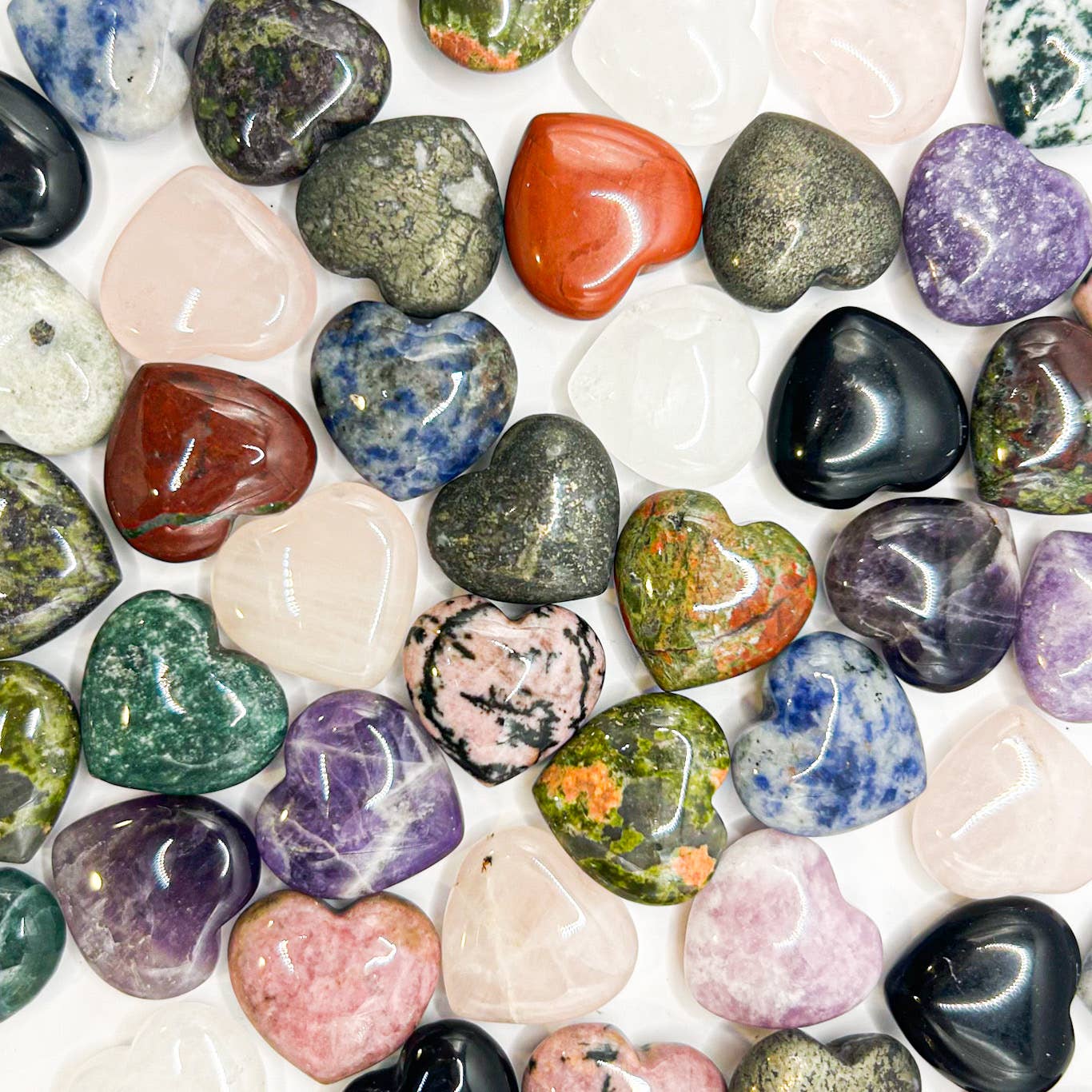 Gem Stone Hearts