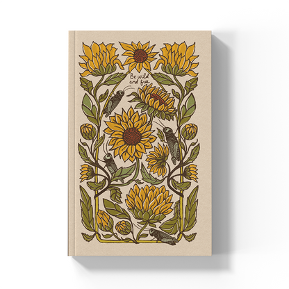 Sunflower Soft Touch Classic Layflat Notebook LFC2685L