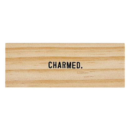 Wine Charms in Wood Box - Charmed - Set of 6