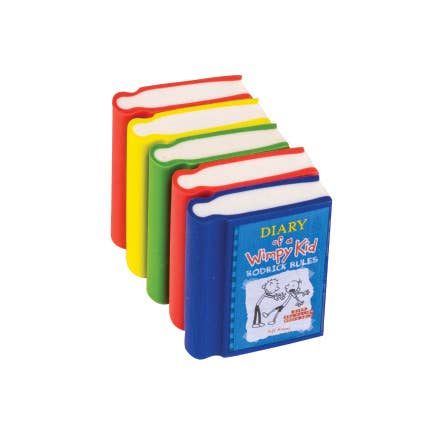 DIARY OF A WIMPY KID BOOK ERASERS     48/TUB