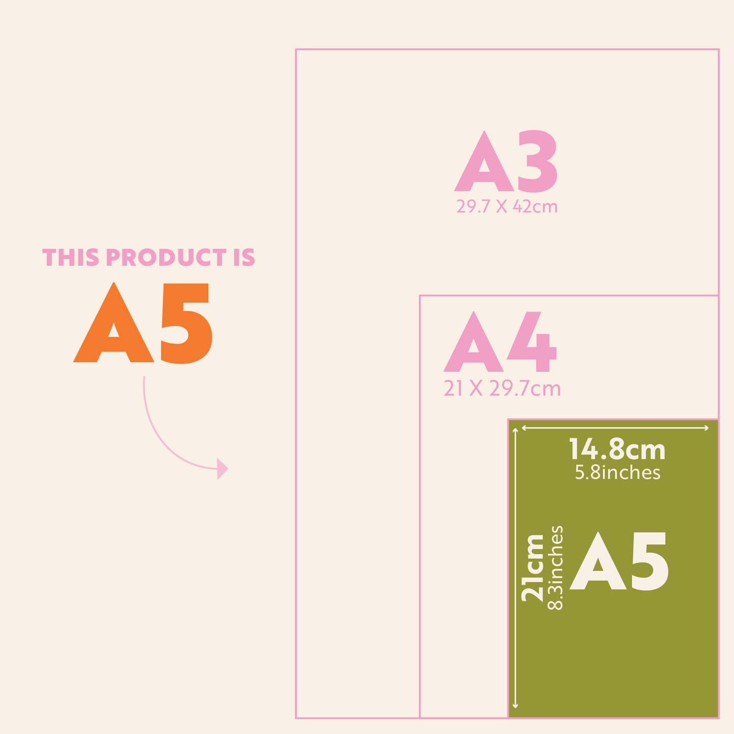 A5 Daily Planner Pad | Time Clarity & Productivity Planner