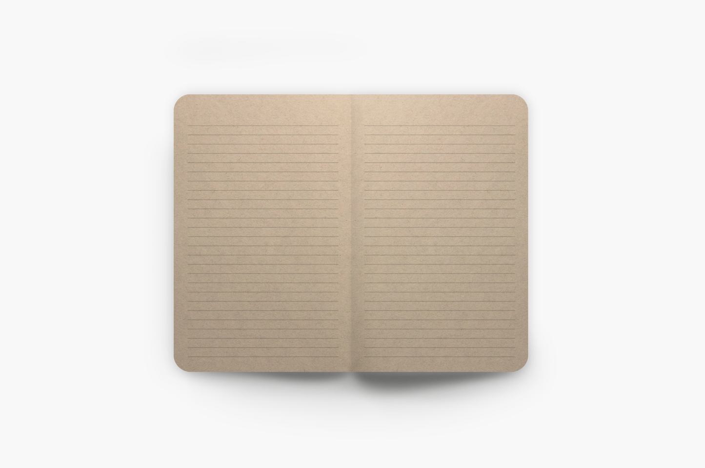 Purple Wings Kraft Layflat Notebook