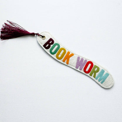 Book Worm Bookmark
