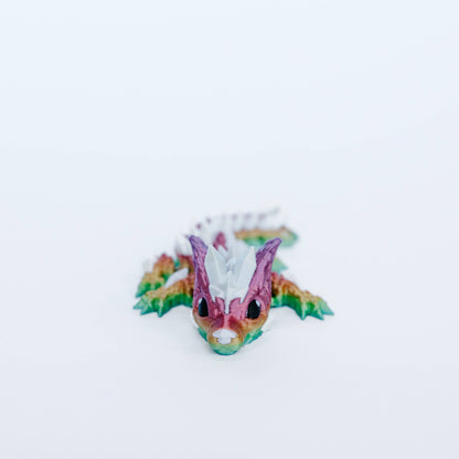 Mini 3D Printed Dragons – Assorted Colors